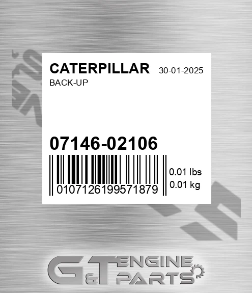07146-02106 Back-up