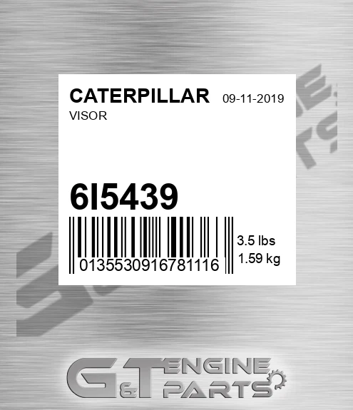 6I5439 Visor