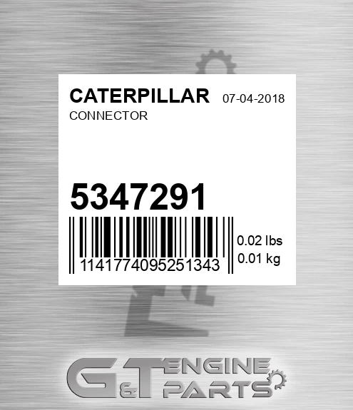 534-7291 Connector for CATERPILLAR