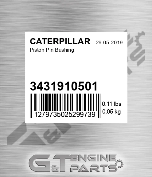 3431910501 Piston Pin Bushing