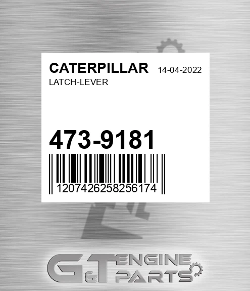 473-9181 Latch-lever