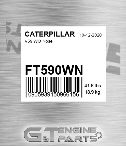 FT590WN V59 Wo Nose for CATERPILLAR