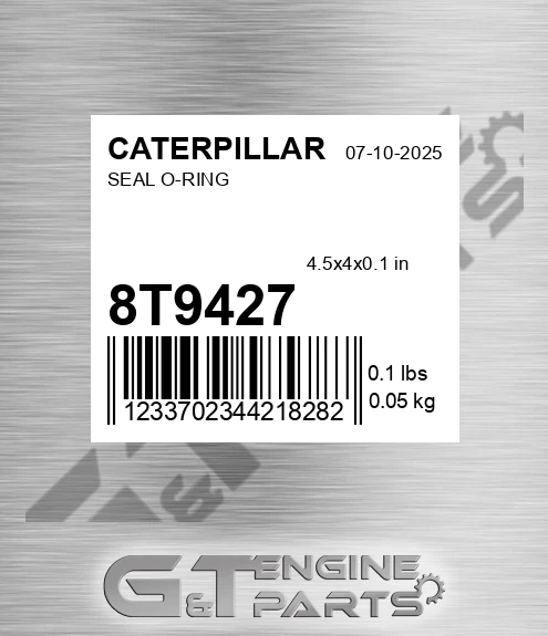 8T-9427 Seal O-ring