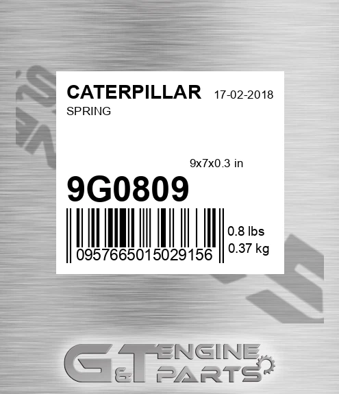 9G0809 Spring for CATERPILLAR