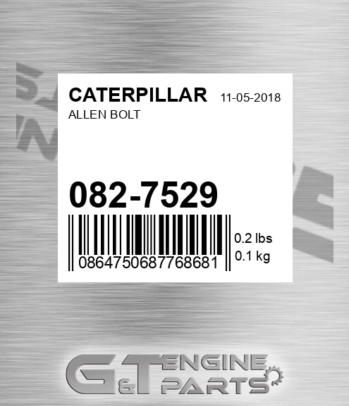 082-7529 Allen Bolt