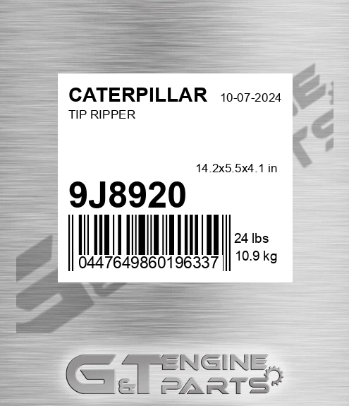 9J-8920 Tip Ripper