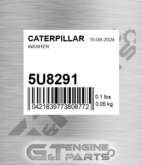 5U-8291 Washer for CATERPILLAR