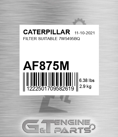 AF875M Filter Suitable 7w5495bq