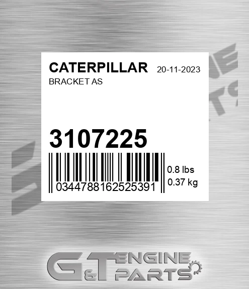 3107225 Bracket As for CATERPILLAR