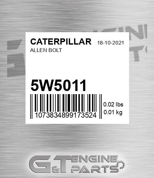 5W-5011 Allen Bolt for CATERPILLAR