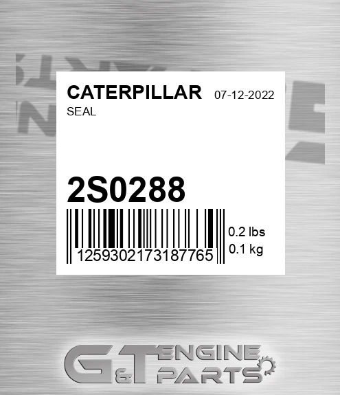 2S-0288 Seal for CATERPILLAR