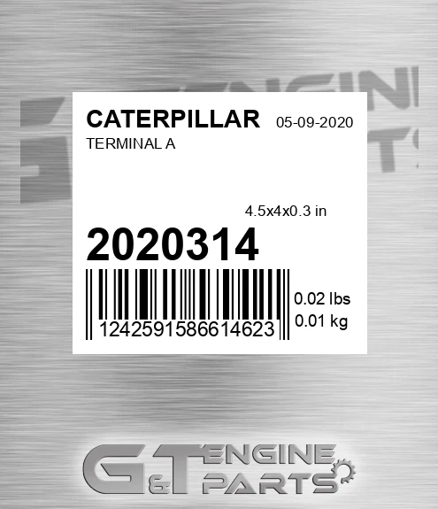 2020314 CATERPILLAR Terminal A