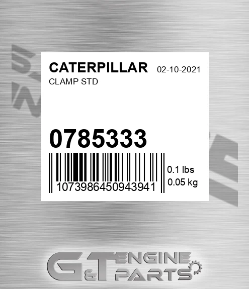 078-5333 Clamp Std