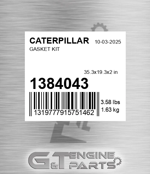 138-4043 Gasket Kit for CATERPILLAR