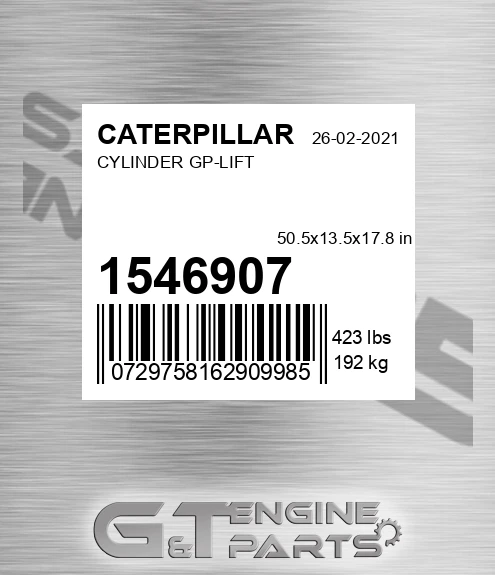 1546907 Cylinder Gp-lift
