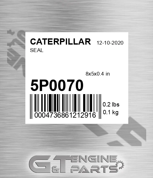 5P-0070 Seal for CATERPILLAR