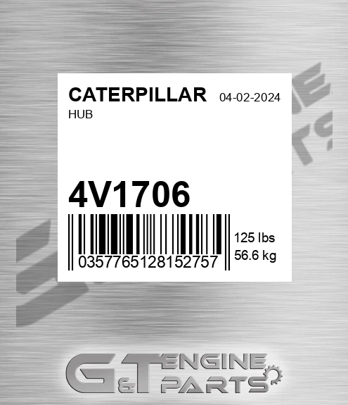 4V1706 Hub for CATERPILLAR