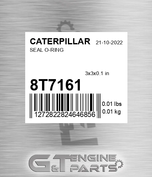 8T-7161 Seal O-ring for CATERPILLAR