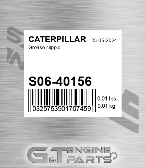 S06-40156 Grease Nipple