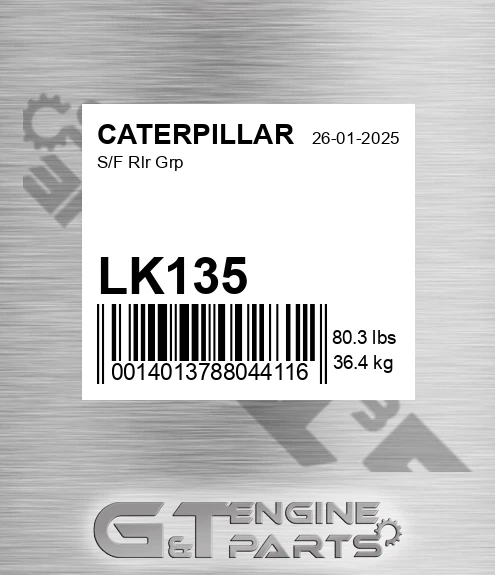 LK135 S/f Rlr Grp