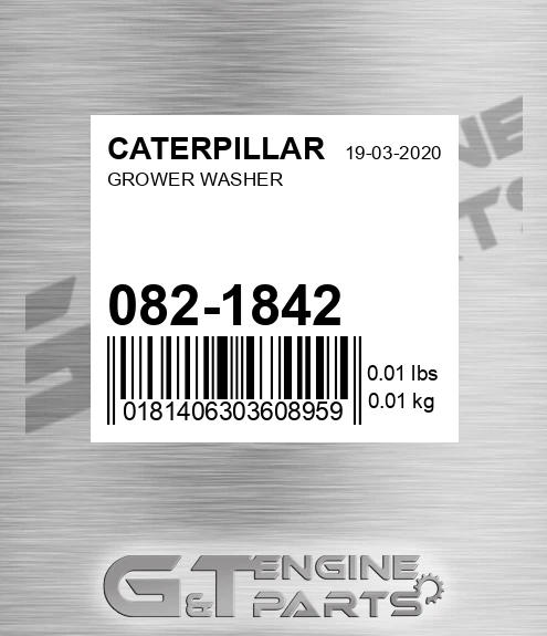 082-1842 Grower Washer