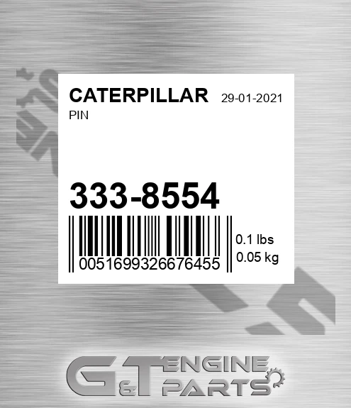 333-8554 Pin