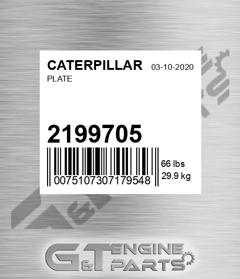 219-9705 Plate
