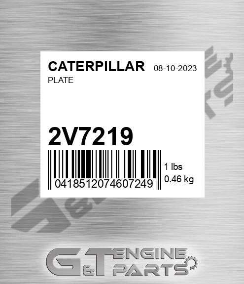 2V7219 Plate
