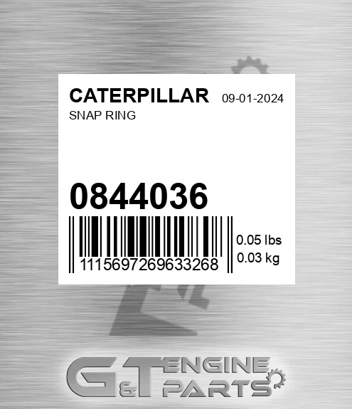 084-4036 Snap Ring