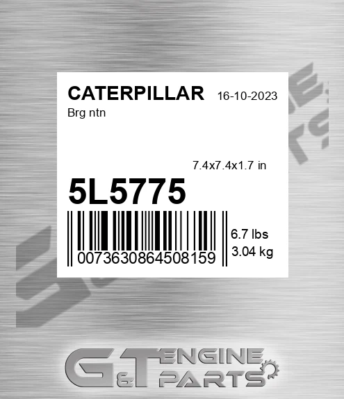 5L5775 Brg Ntn for CATERPILLAR