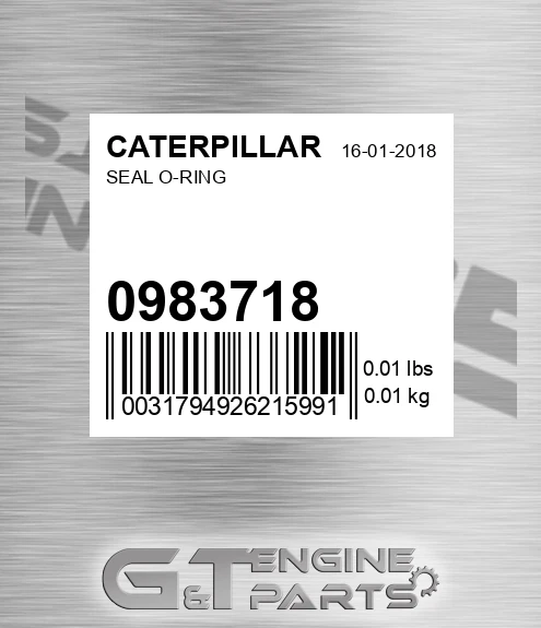 098-3718 Seal O-ring for CATERPILLAR
