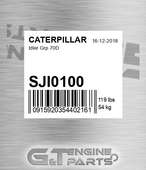 SJI0100 Idler Grp 70d for CATERPILLAR