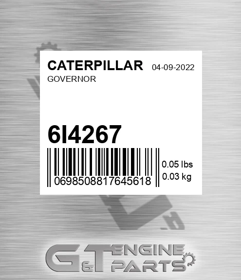 6I4267 Governor for CATERPILLAR