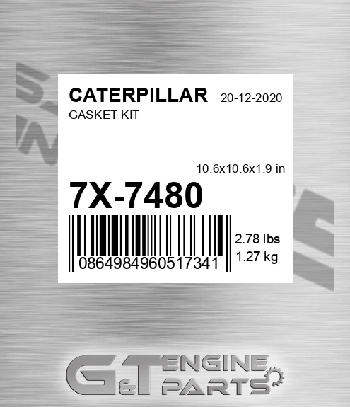 7X-7480 Gasket Kit for CATERPILLAR