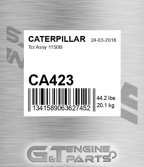 CA423 Tcr Assy 1150b