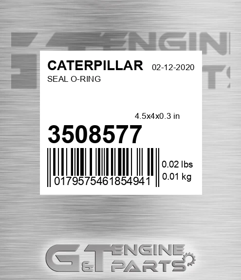 350-8577 Seal O-ring for CATERPILLAR