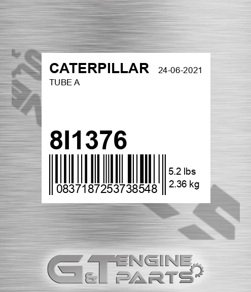 8I1376 Tube A