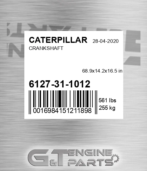 6127-31-1012 Crankshaft