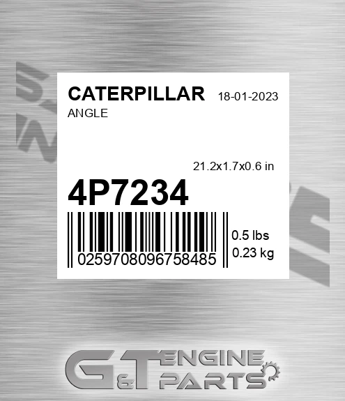 4P7234 Angle