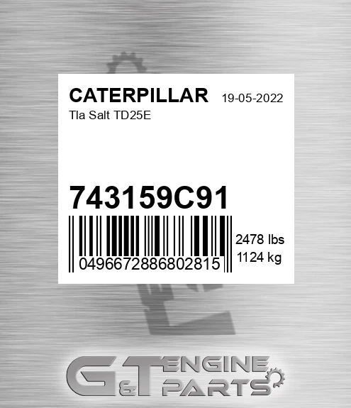 743159C91 Tla Salt Td25e