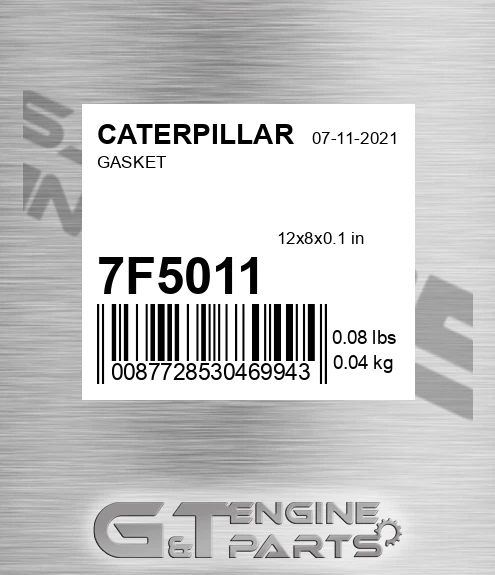 7F5011 Gasket