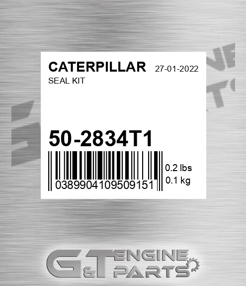 50-2834T1 Seal Kit