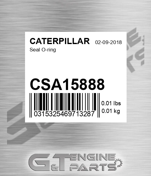 CSA15888 CATERPILLAR Seal O-ring
