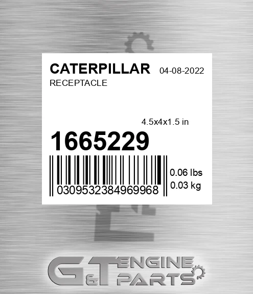 1665229 Receptacle