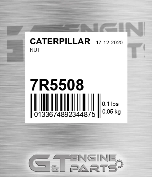 7R-5508 Nut for CATERPILLAR