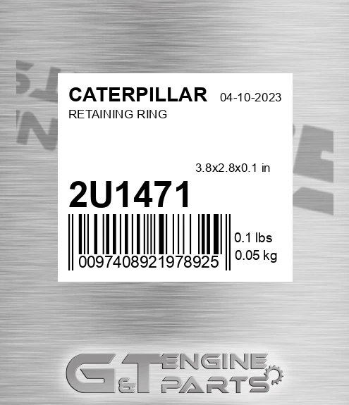 2U-1471 Retaining Ring for CATERPILLAR