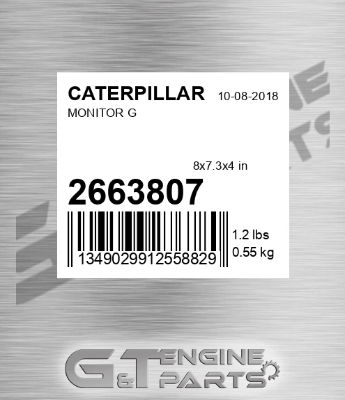 2663807 Monitor G for CATERPILLAR