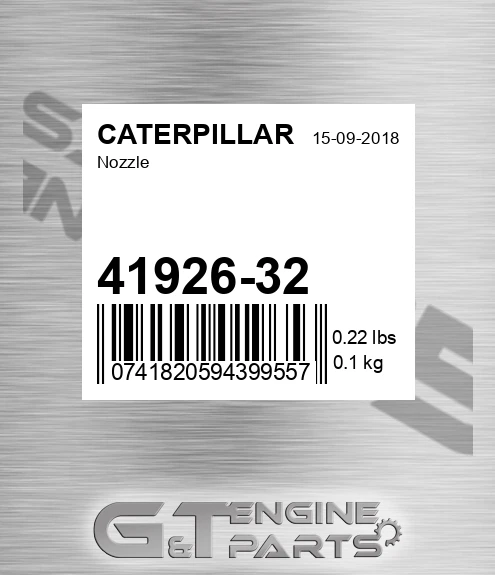41926-32 Nozzle for CATERPILLAR