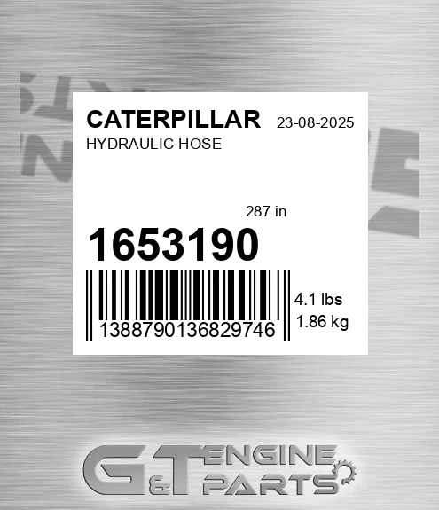 165-3190 Hydraulic Hose for CATERPILLAR