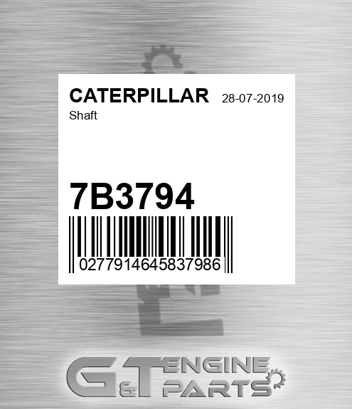 7B3794 Shaft
